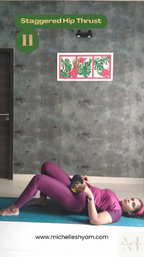 #day11 #adventseries #glutes #hamstrings #hipthrust #floorexercises #michelleshyam