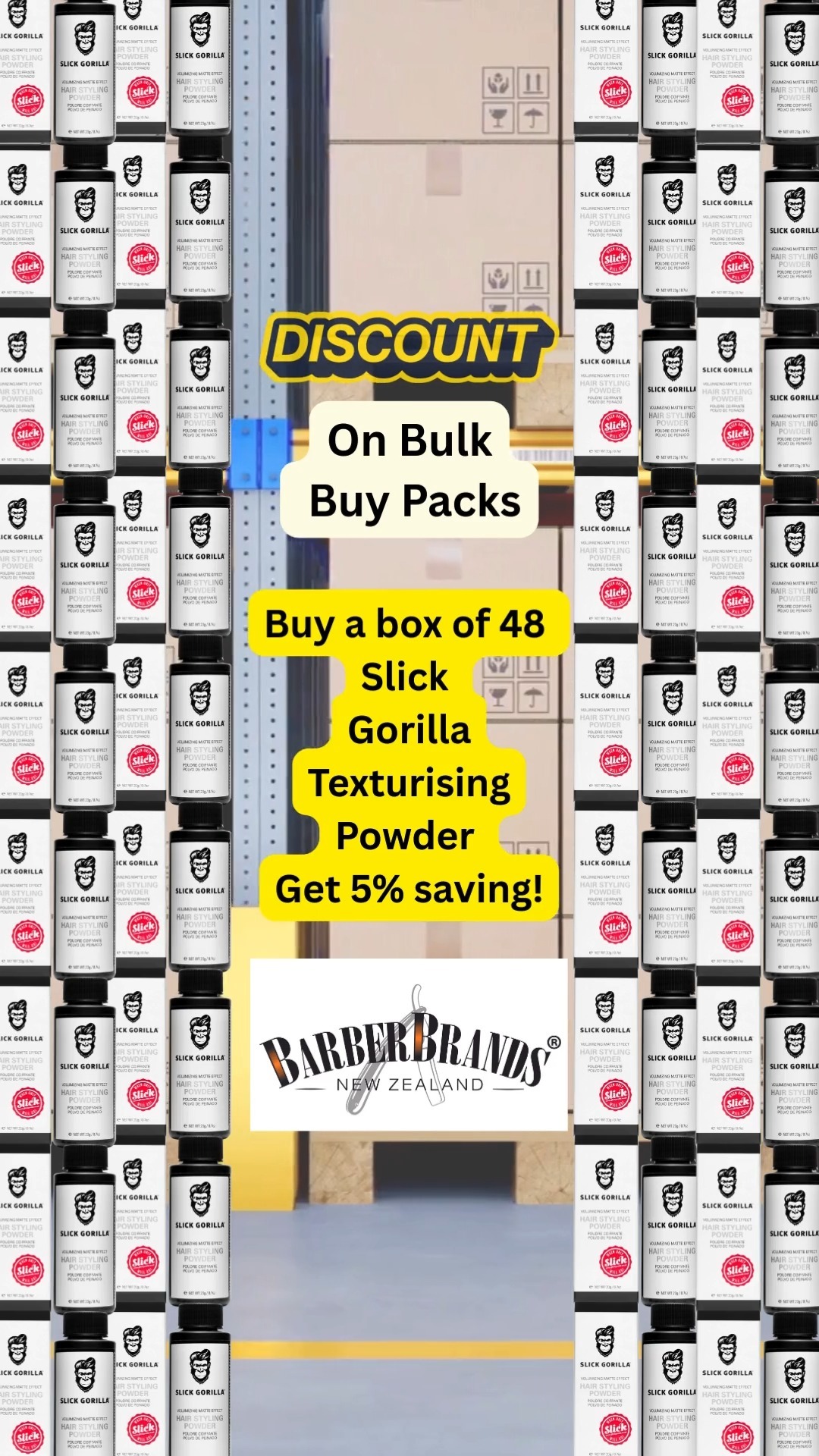 Check out these discounts when you buy a bulk pack of LAYRITE Beard Oil, SLICK GORILLA Texturising Powder or SLICK GORILLA Sea Salt Spray! Keep watching this space- more bulk buy savings on the way!
Link in bio
#barberbrandsnewzealand #hamiltonbarbershop #queenstownbarbers #chchbarber #nzbarbershop #aucklandbarber #wellingtonbarber #supportlocalnzbusiness #haircarenz #nzbarber #wellingtonbarbers #newzealandbarber #barbernz #hamiltonbarber #hairandbeautynz #hamiltonbarbers #barbernz #newzealandbarber #nzhairstylist #newzealandbarbers #nzwholesale