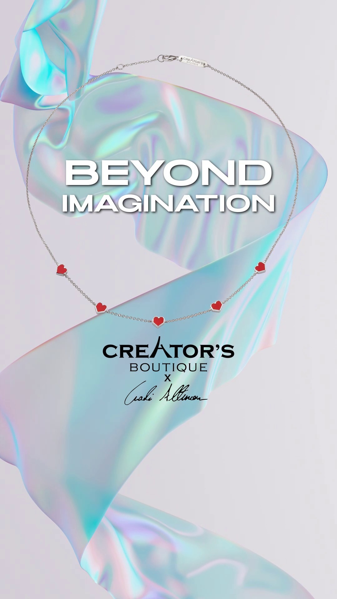 💕Embody the love that connects us all💕
In a world of dimensions, there exists a deeper one: Love. Love transcends age, culture, and space. It unites us all. Crafted with purity and care, each piece tells a story of affection and unity. Amour Collection: A celebration of love as the highest frequency.
#AMOURCollection #PowerOfLove #HeartfeltCraftsmanship #LuxuryJewelry #EmbraceLove #JewelryWithSoul #HighFrequencyLove #BeyondTheOrdinary #Holiday #Gift #HolidayLove