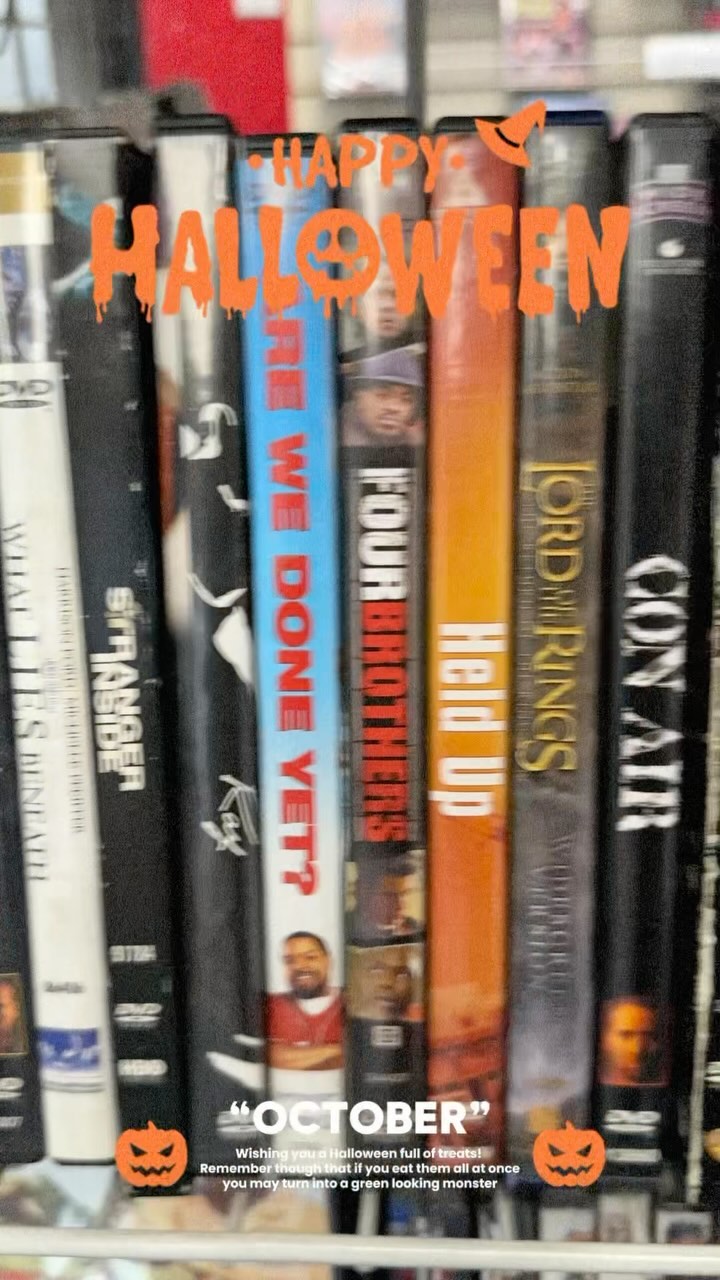 Happy Halloween - Check out these #Classic #Kungfu #Blaxploitation #Dvd #Horror #Spooky Season #happyhalloween #battleroyal #attackontitan #blacula