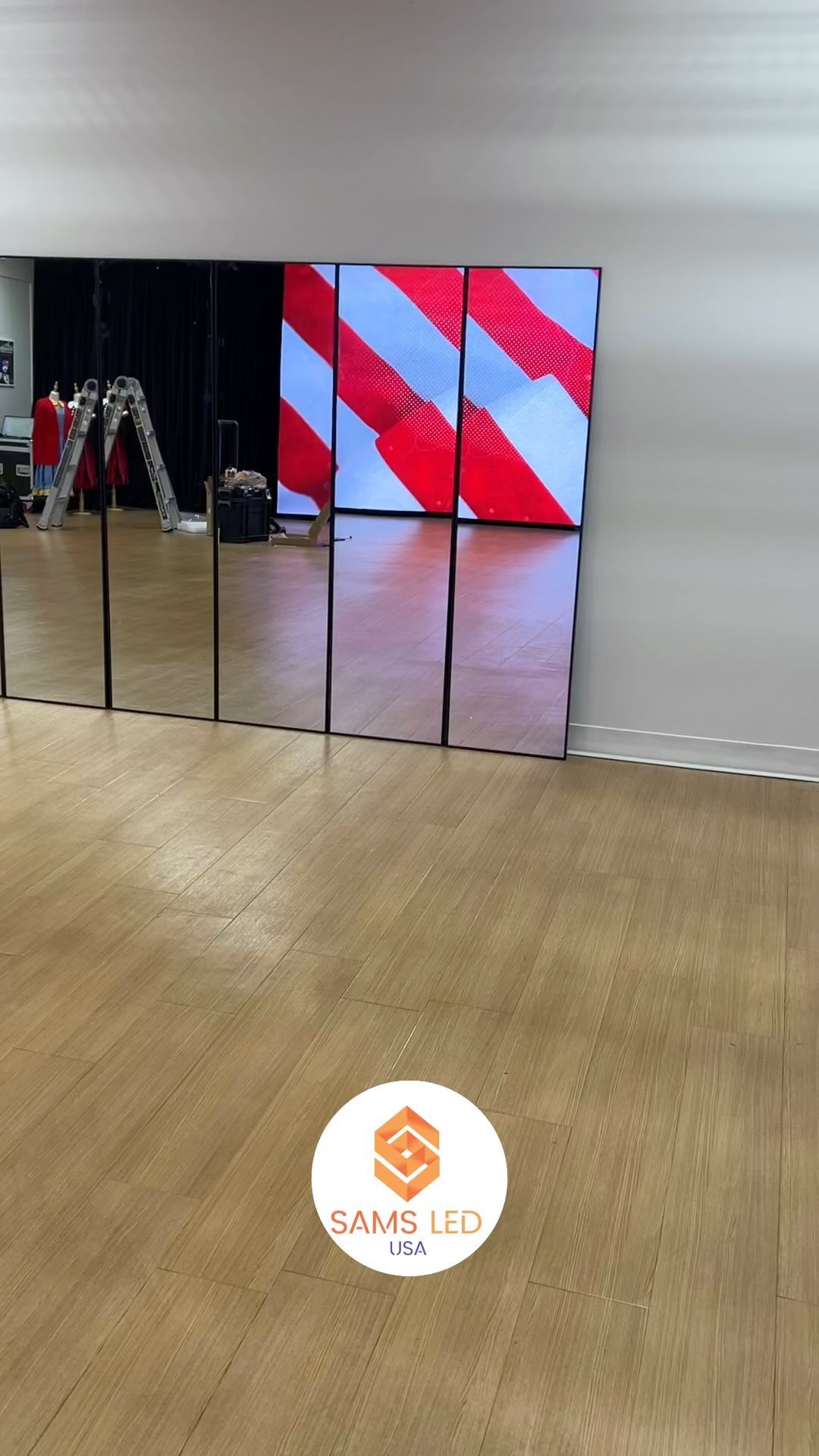 Experience the difference with our custom LED screens: Made in the USA for superior quality, 60% lighter with a sleek 2.5