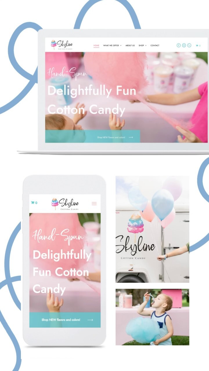 This beautiful site just launched and it was such a fun one! ? Checkout @skylinecottoncandy for parties, events, wholesale and fundraising opportunities! Our brand shoot with @togethercophoto really brought it all together! ? (and leaving with a bunch of cotton candy was a perk! It is so yummy!) ?
#branddesigner #webdesigncompany #websiteinspiration #cottoncandycart #cottoncandycolors #cottoncandylove #lancasterpa #brandstrategist #websitelaunch #websitereveal #branddevelopment #brandphotography