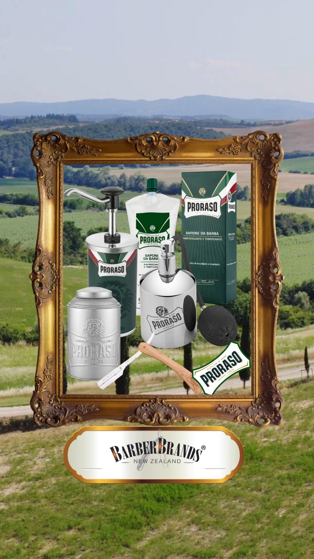 Proraso is a luxury italian brand that caters for barbers. Check out our barber sizes. Transport yourself and your clients to Italy.
Link in bio
#barberbrandsnewzealand #queenstownbarbers #wellingtonbarbers #chchbarber #nzbarbershop #nzbarbers #aucklandbarber #wellingtonbarber #dunedinbarber #queenstownbarber #nzbarber #retailnz #nzshoplocal #supportlocalnzbusiness #nzbusiness #hamiltonbarbershop #nzwholesale #supportnzbusiness #barbersnewzealand #wholesalenz #hairandbeautynz #hamiltonbarber #barbernz #hamiltonbarbers #supportlocalbusiness #nzshaving #newzealandbarber #nzbeard #proraso