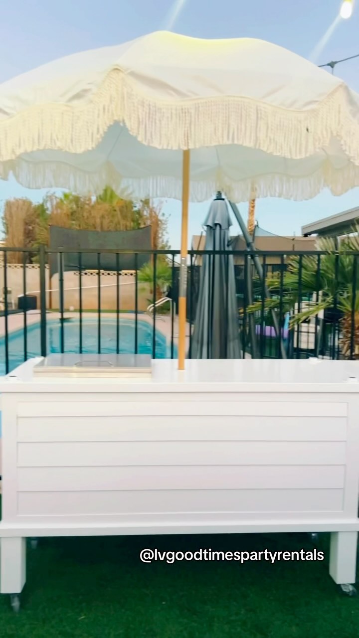 .
Introducing Our New Beverage Cart! ๐
Enhance your slushy machine rental or bring your own vision to life with our versatile beverage cart.
Whether you prefer the sleek look of our modern rooftop or the relaxed vibe of our beach umbrella, the choice is yours!
Equipped with a large-capacity drop-in ice bin, this cart ensures all your beverages stay nice and cold, perfect for any event. Its modern design makes it a stylish addition to any setting, indoors or outdoors.
Ready to book?
Message us or fill out the inquiry form on our website to secure it for your next event. 702-861-1683 ๐ฒ๐
#lasvegaspartyrentals #lvgoodtimespartyrentals #lasvegasphotobooth #lvgoodtimesphotobooth #lasvegasphotoboothrental #photoboothrental #photoboothrental #beveragecart #lasvegasbeveragecart #lasvegaspartyplanner #lasvegaseventplanner #lasvegaslocals #lasvegasmoms #lasvegasrentals #like #supportsmallbusiness #womeninbusiness #womenownedbusiness #comment #share