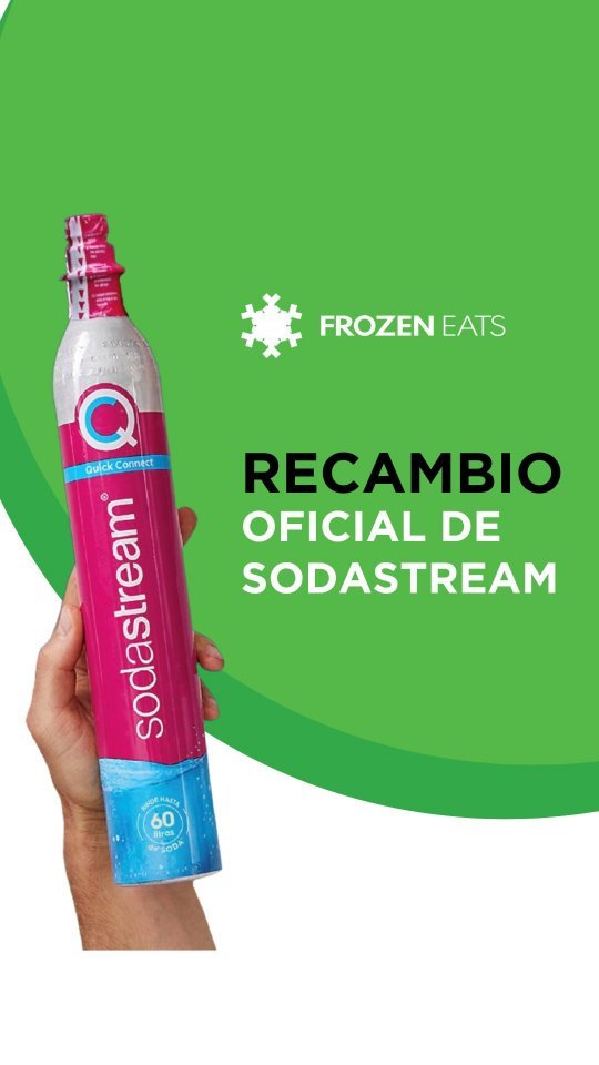 🌡️ ¡Llega el calor y no podés quedarte sin soda fresca! 🫧 En Frozen Eats somos tu punto de recambio oficial de Sodastream. Traé tu cilindro vacío y llevate uno lleno al instante. 🍋
¡Recordá, con Sodastream, hacés la soda en casa, ahorrás porque rinde 60 litros y ayudás al medio ambiente al reducir el plástico! ♻️
#SodastreamLovers #VeranoSostenible #SodaEnCasa