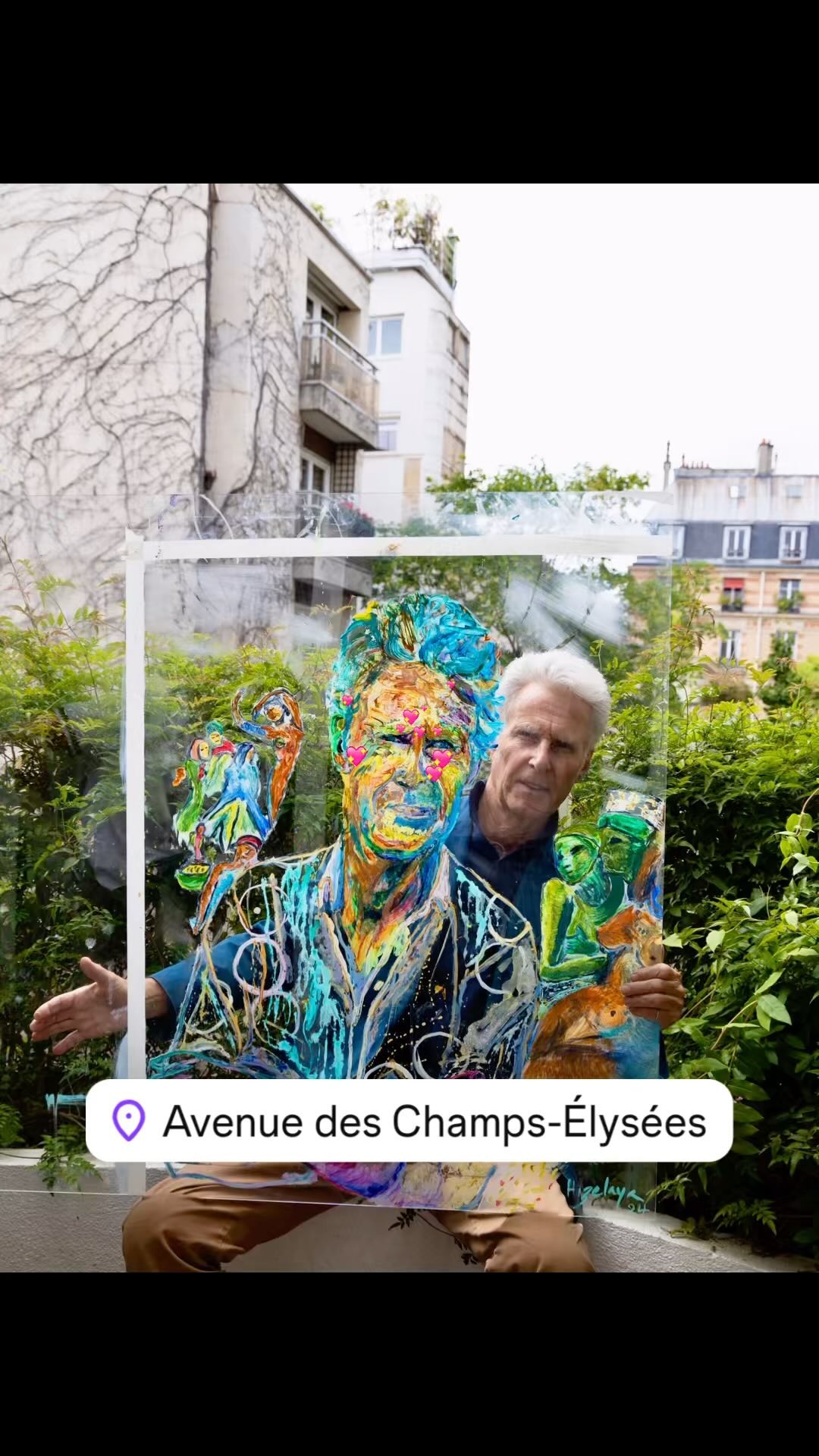 Le travail du portrait demande une recherche « pré-picturale » intense . L idée est d’ approcher un tant soit peu l ´âme du sujet. C est passionnant. Possibilité de me passer une commande directement sur le salon qui est ouvert jusqu a dimanche soir. . Techniques mixtes : plusieurs écritures ; collage, huile sur toile, acrylique sur plexiglas. 0,90/72 #hizelaya #collectionstephaniepeyrissac #ateliersdesbeauxartsdeparis #paralympics #gonzalobelmonte #salondautomnedeparis #charlesaznavour #portraitpeinture #love #paysbasqueartiste #bleu #france