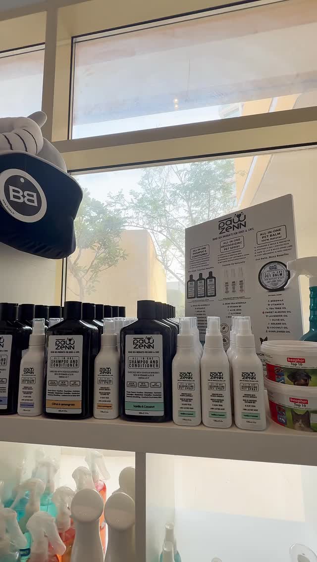 Keep your pup clean and happy with Paw Zenn dog shampoos—gentle care for every wagging tail.
#grooming #dubai #fluffyfloof #explore #shampoo #clean #fluffy #jvc #dogshampoo #petcare #care #pet