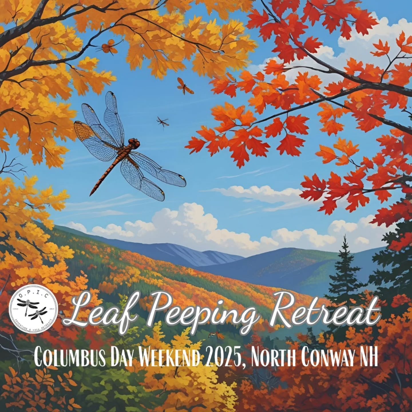 🍁 Looking for the perfect local fall escape?
I'm thrilled to be the travel consultant for this October retreat with OPIC — and it’s one you won’t want to miss.
🍂 Fall into stillness + adventure 🍂
Join us October 10–12, 2025 for a soul-nourishing Hiking & Yoga Retreat in the heart of New Hampshire’s White Mountains 🍁✨
Expect:
🥾 Guided leaf-peeping hikes
🚂 Scenic train ride through fiery foliage
🧘♀️ Heated yoga @hotasananoco + special outdoor practices
🔥 Cozy, waterside glamping accommodations
🍽 Family-style meals to warm and connect
Just outside North Conway, this is your invitation to slow down, breathe deep, and reconnect with nature — and yourself.
Registration opens Friday 8/8 (Lions Gate Portal💛).
Spots are limited for this intimate group experience.
🔗 Visit www.katieandrewstravel.com or
click the link in @opic.retreats’s bio to gain first access to advanced details and registration.
@opicretreats
@chloegroudas
@yogibaker.nat
#fallretreat
#fallescape
#yogaretreats #hikingretreats #newenglandtravel #newenglandretreats #octobergetaways #leafpeepingseason #whitemountainsnh #glamping #fallmagic #travelnewengland #yogalife #RetreatVibes #glampinglife #TravelWellness