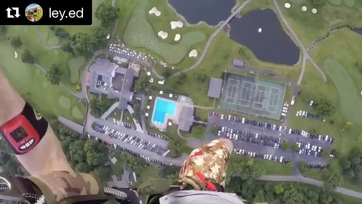 Anyone else missing the days that you could drop in on a good party?!? 🪂👋 #socialdistancing
#repost @ley.ed
・・・
if golf involved airplanes and parachutes i think i would really like golf! 🤔🛩⛳️ @tippecanoeccohio