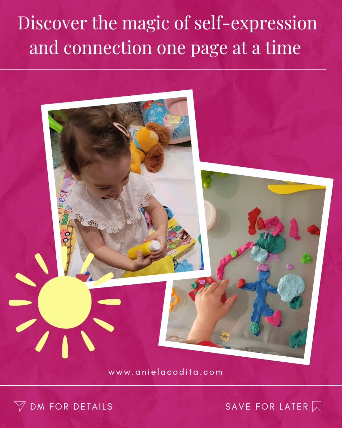 ☀️ You’ve still got one month to soak up summer with your children.
😫 Instead of counting down the days till school returns, frazzled, overwhelmed, or just plain exhausted, why not turn this stretch of time into something joyful and meaningful? Let play, connection, and creativity lead the way.
💖 Did your heart glow watching your child unlock new ways to express themselves this summer? Or maybe you missed our Personal Style Summer School but still crave that spark of connection and creativity. Either way, this is for you.
✨ I’ve bundled up every email, every playful activity, and every transformative prompt from our summer experience into a beautiful, ready-to-use Personal Style Summer School Workbook.
🎨 What’s inside?
- Child-friendly activities designed to foster creativity and self-worth
- Thoughtful communication exercises built to speak your child’s language
- Guided reflections for both kids and parents to share, listen, and grow together
🕐 Limited time only
Whether you joined us this summer or are just now discovering the joy of connecting through personal style and playful expression, this workbook lets you recreate the magic anytime, anywhere.
🧠 Great for:
- Parents who want meaningful ways to bond with their child
- Educators looking for inspired tools to encourage self-confidence
- Anyone ready to infuse their daily life with creativity and intentional communication
💬 From simple activities to powerful conversations, it’s your go-to guide for turning ordinary moments into unforgettable memories. Build a toolkit of play, connection, and emotional insight crafted with love, backed by experience.
📗 Your invitation to lasting impact is just one click away. Let this workbook be your roadmap to expression, joy, and beautifully confident kids. DM for details or save for later.
With love,
Aniela 🩷✨️
#PSSS25 #summerfun☀️ #stylewithpurpose