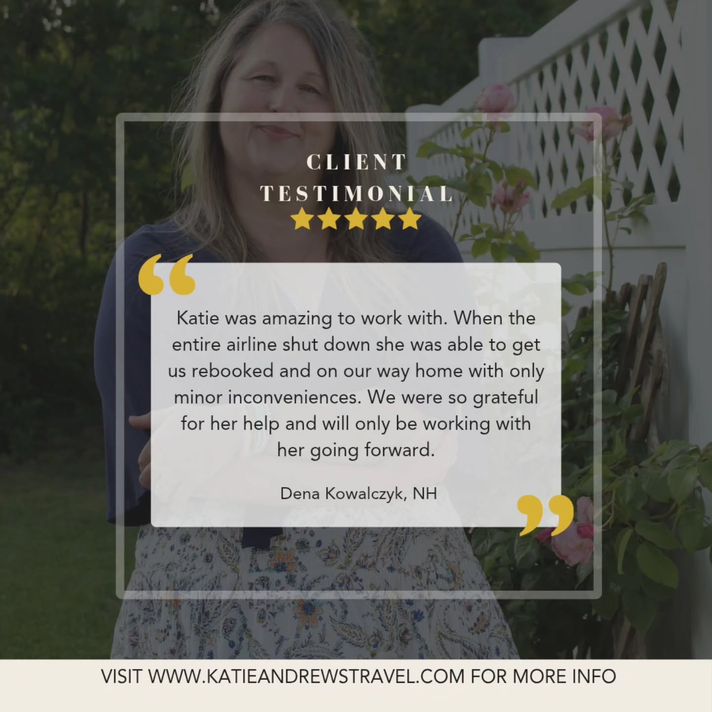 ✨ Always in your corner ✨✈️
Travel doesn’t always go as planned—airlines strike, schedules shift, and the unexpected happens.
What matters is having someone in your corner who can step in, rebook, and smooth out the bumps along the way. I’m so grateful for clients like Dina & Frank, and it means the world to know they felt supported every step of the way. 💛
This is exactly why I do what I do: so you can travel with confidence, knowing you’re never on your own. 🌍
#TravelAdvisor #LuxuryTravel #StressFreeTravel #TravelWithConfidence #TravelTips