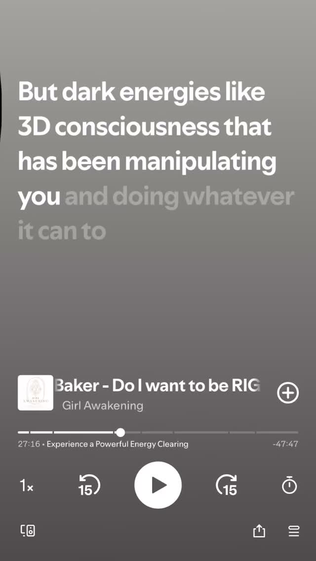 The Deeper Journey:
Our guest this week @joybaker8888 shares a timely & profoundly inspiring insight into what is available to us right now as we navigate transitioning all that is in the 3D atm. 
Joy has a gift of identifying the sticky bits we want to avoid! We talk about what it really means to awaken in today’s world. It’s not just about morning affirmations or surface-level self-care – though those have their place. True awakening is about peeling back the layers of conditioning that have told us who we should be, how we should look, and what we should want.
Joy gifts us with an energy clearing + an activation in this episode - we are so blessed with the generous and open heart of our divine sister! 
Watch for the release of the energy clearing and activation as seperate episodes very soon to save and listen in when ever!!!
Remember, beautiful souls, your awakening isn’t selfish – it’s essential. The world needs what you have to offer, but only you can give yourself permission to offer it. Every small step towards self-awareness is a giant leap for our collective awakening. 
Stay curious, stay brave, and keep rising. We’re in this together.
Live on YouTube, podcast platforms & directly via girlawakening.com >podcast tab 😍
Check the show notes for links for more info & to create bookings with Joy. 
Much love & joy
Amanda & Jo xx
Girl Awakening ✨
#girlawakening #girlawakeningpodcast #girlawakeningyoutube #awakening #iam #beingme #divine #intuitive #alignment #divinefeminine #channel #awareness #aware #5D #5dconsciousness #darknightofthesoul #activation #transitioning #soulful #energyclearing
