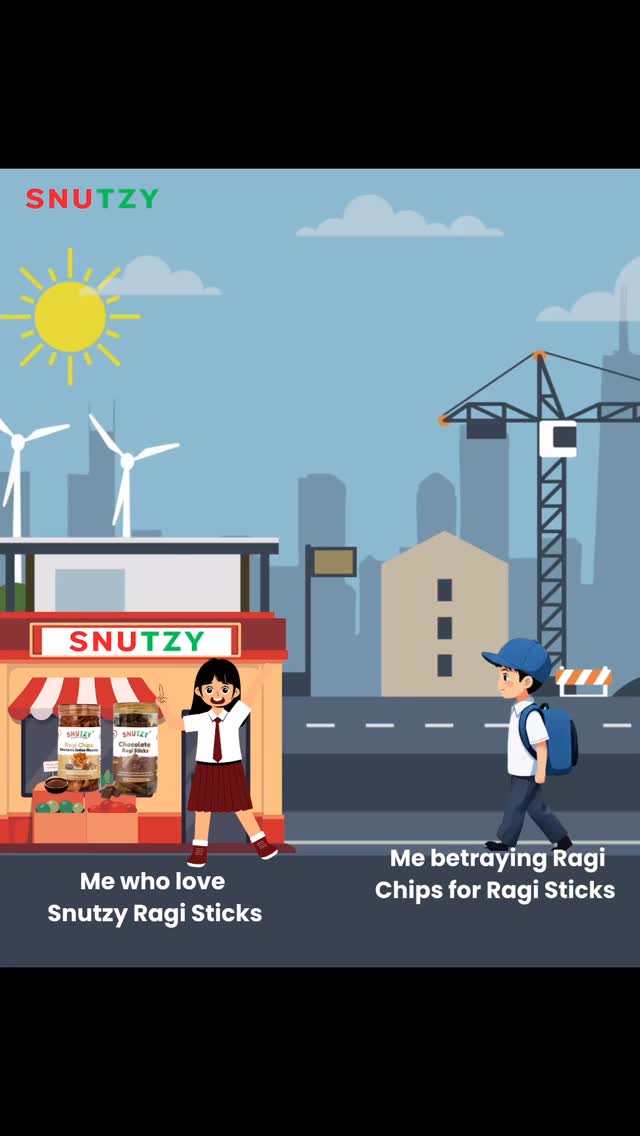 Because its all about loving Snutzy 🥲
#snutzy #staysnutzy #missionhealthybharat #ragisticks #chips #ragichips #stathealthy