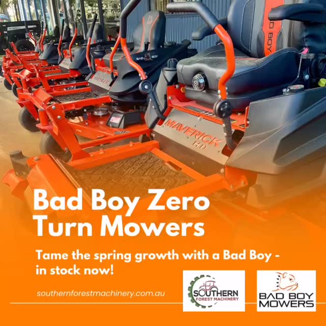 Spring is here—and so is the fast-growing grass! Don’t let your weekends disappear behind a push mower.
Upgrade to a Bad Boy Zero Turn Mower for unmatched speed, precision, and comfort. Tackle spring growth with power and ease—because your yard deserves nothing less.
Cut time. Not corners.
#BadBoyMowers #ZeroTurnPower #SpringYardGoals
@badboymowers_au
