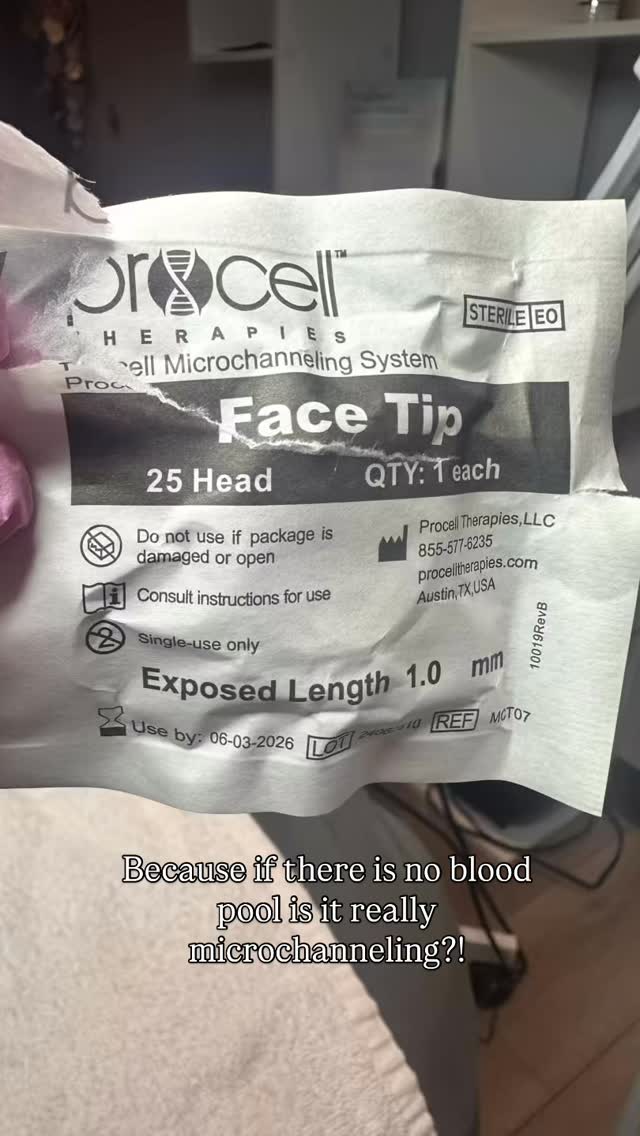 Yes, there may be bleeding with microchanneling
Yes, the amount of bleeding is subjective on a client by client basis
Yes, some bleeding is good as it stimulates the healing process with added growth factors serums
Yes, this healing process helps regenerate new tissue to help acne scar, blemishes, fine lines, and collagen
#microchanneling #skin #beauty #medspa #spa #procell #facial #facialspa #cosmetic #cosmeticsurgery