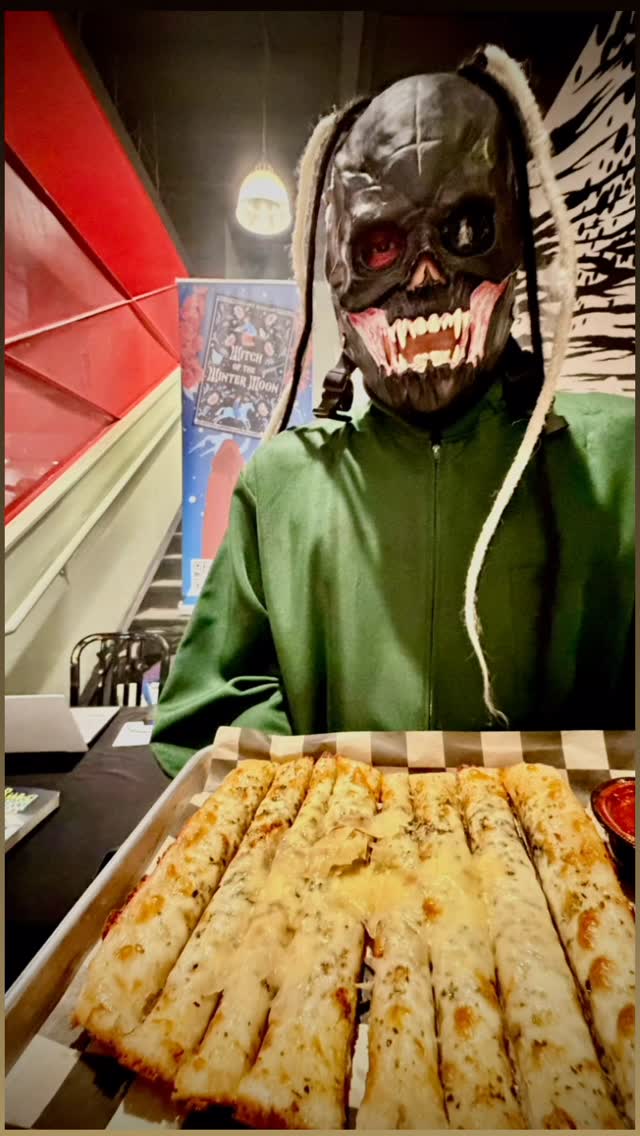 Even the monsters need Thicc Stix!!! It’s getting scary at the @505central Foodhall! We’re open until 9 but the haunt is open until 1130PM.