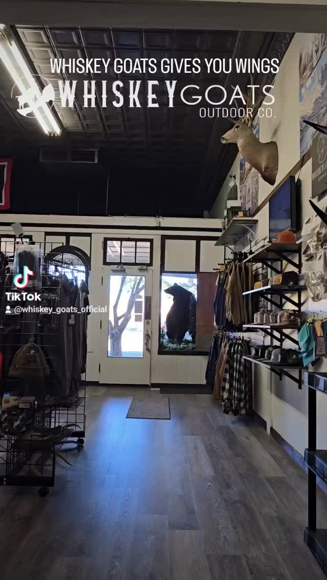 WHISKEY GOATS GIVES YOU WINGS
#whiskeygoatsoutdoorco