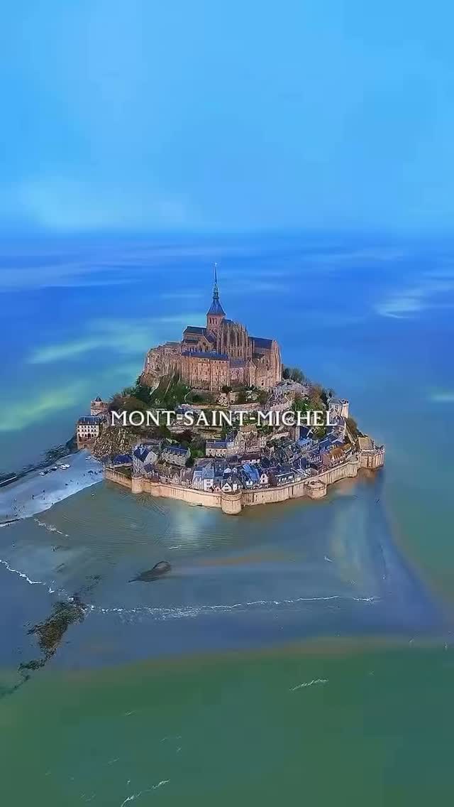 Would you visit Mont-Saint-Michel during high tide or low tide ⁉️
•
•
•
🔶remix 
@evolvita
DM for credit or removal request (no copyright intended for footage video and music) © All rights and credits reserved to the respective owners)
#MontSaintMichel #HiddenGem #HistoricFortress #TravelBackInTime #WondersOfTheWorld #bucketlist #IslandFortress #OceanMysteries #FrenchHeritage #UnrealDestinations