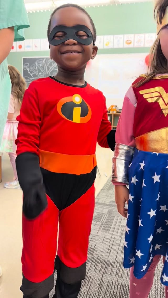 We have a whole lot of heroes up in here today! Who is YOUR hero? #spiritday #heroesday #rhemachristianschool