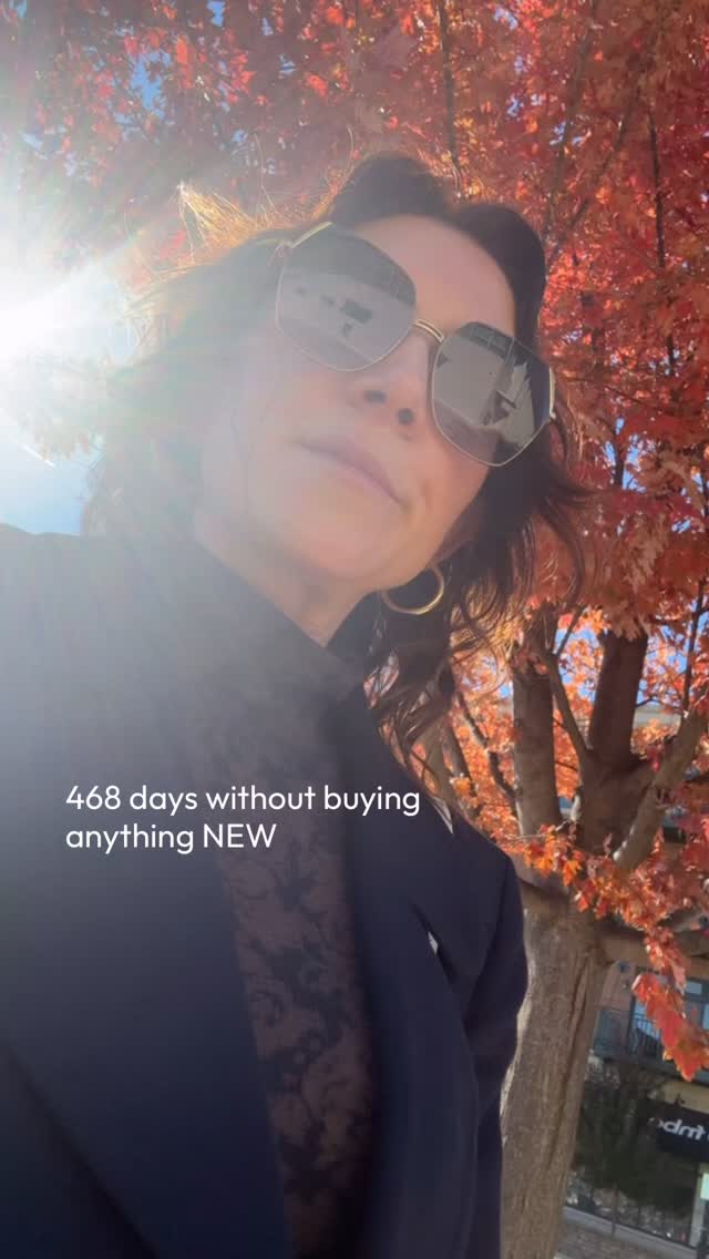 468 days without buying anything new.
Sustainable style, in my favorite form.
Not “buying better.” Not “less but better.”
Just…finally wearing what’s already yours!
Most women think they need more clothes.
What they actually need?
A new pair of eyes.
That’s where I come in 👋
I help you spot the killer outfits hiding in plain sight. Then we add slowly, intentionally, and with zero guilt.
Only 2 November Wardrobe Wake Up spots left before rates rise December 1.
Save $200 and start dressing like the woman your closet’s been waiting for ✨
DM me ‘WAKE UP’ to grab your spot 😎
Local love:
denim - @janepabonboutique
belt - @bestfriendsconsignmentil
sunnies - @house.of.423
handmade bag - @sweeetbippy