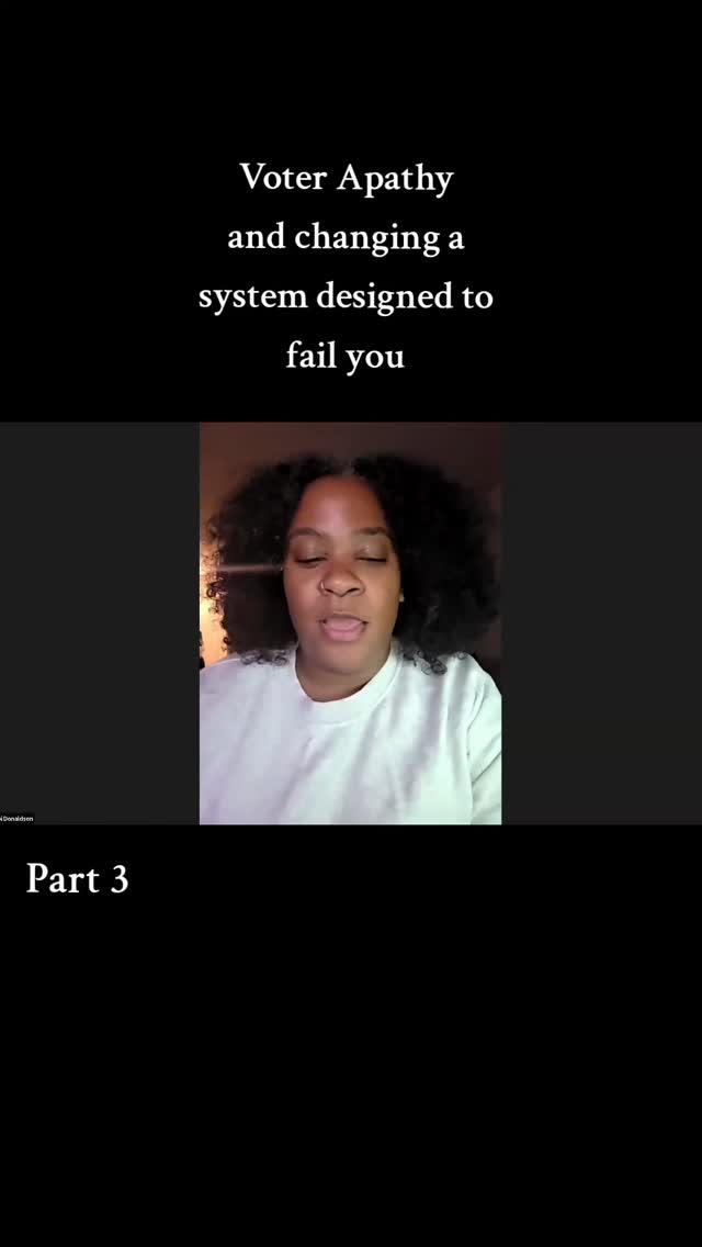 Voter Apathy is real. It’s the overarching feeling that none of this matters and nothing will change it, so why should I even engage? Though valid, we cannot change a system we refuse to engage with, especially one designed to fail us (which are most systems in this country.) Even with broken systems, we've broken the mold. And we will continue to when we keep showing up, taking up space and refusing to stop until equity is the only path forward.
They're counting on us to give up. It's all about making the process so frustrating and so seemingly pointless that we walk away on our own. That's the goal. Our disengagement is their strategy.
Let's keep it tall:
Apathy is a luxury we can't afford.
Not when our schools are being defunded. Not when our neighborhoods are being redlined. Not when our bodies are being legislated. Not when our voices are being gerrymandered into silence.
So yes, the system is broken. Vote anyway.
Yes, it feels like nothing changes. Vote anyway.
Yes, you're tired. Vote anyway.
Because the alternative isn't neutrality. The alternative is letting someone else decide your future for you while you watch from the sidelines. And we didn't survive everything we've survived to be spectators in our own liberation.
Voter apathy is quick and real. True change is slow and also very much real. Both are true and real simultaneously. But true change only happens when we refuse to disappear from the process.
Show up on Tuesday. Bring someone with you. Vote mad, vote annoyed, vote anyway. Let's prove that our power isn't just in our presence, but in our persistence.
#1KWS #VoteAnyway #BlackWomenVote #NoApathy #PowerInPersistence