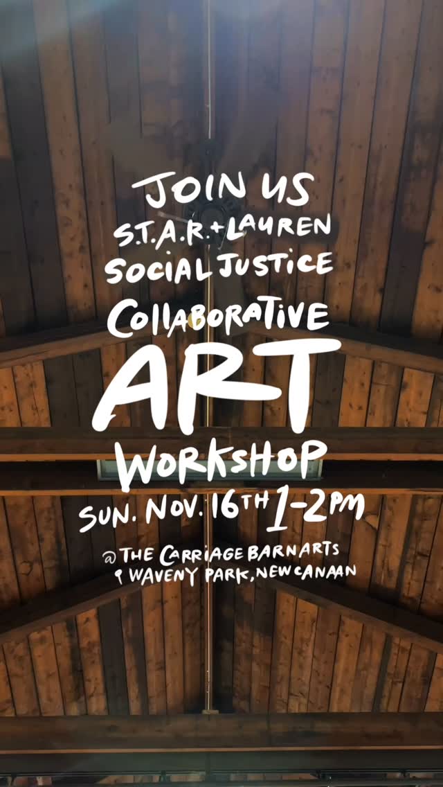 SUNDAY 💥 ALL AGES welcome
@star.ct.2020 x @studio162design x @carriagebarnartscenter
#newcanaan #newcanaanmoms #artclass #art #studentart