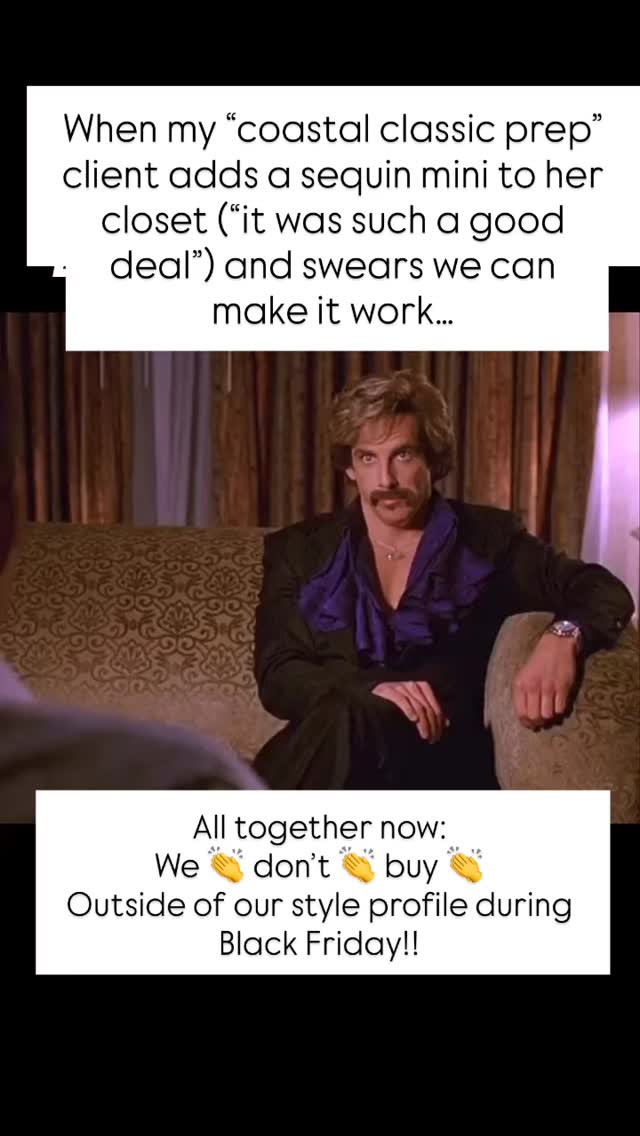 All together now: NOTHING is a “good deal” if we don’t wear it! These weeks it is SO tempting to take risks when prices look low, but these are the items that will still have tags on them next year 😱
You CAN still buy, but let’s be strategic and thoughtful about it please! Need help?? I’m here 🙋🏻♀️
#holidayshopping #holidaystyles #blackfridaydeals #blackfridaysale #saleshop