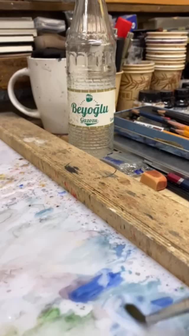 Beyoğlu’nun unutulmaz kafelerinden ‘Şimdi’ Doncho’nun sanatıyla buluştu! #BeyoğluGazozu