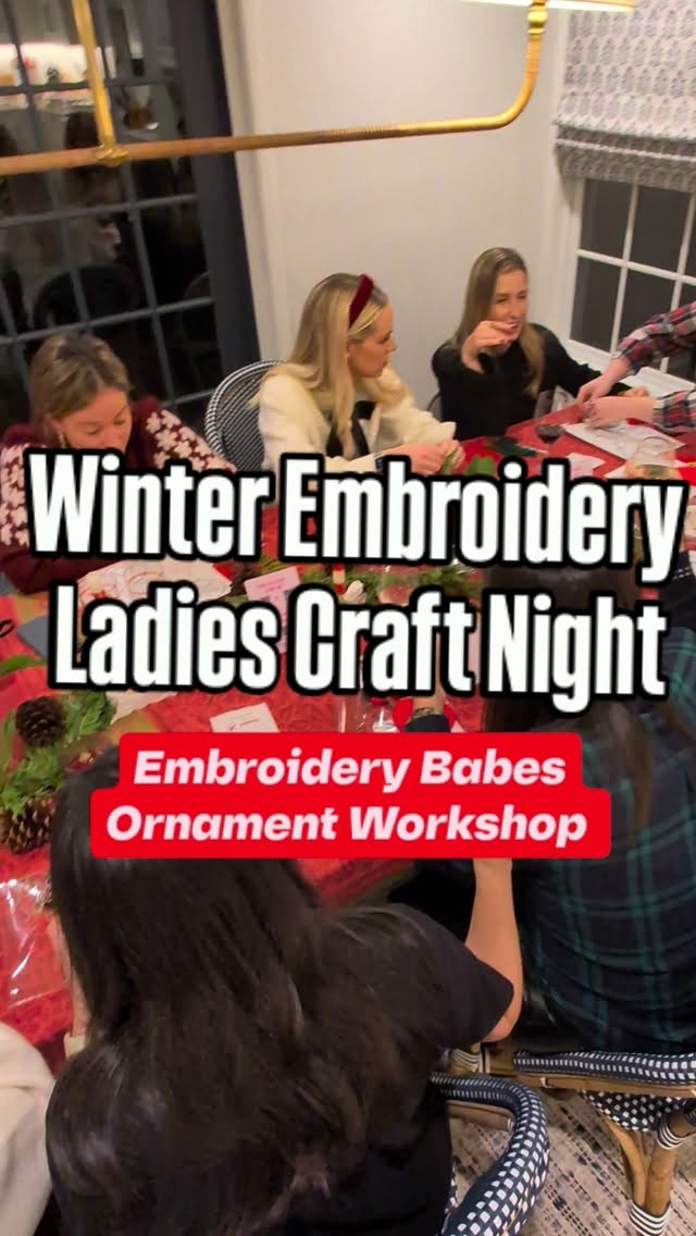 These Summit pre-school moms stitched their own kids’ handwriting into mini holiday ornaments 🥹🪡
No one had ever embroidered before… and they did AMAZING.
Here’s what the organizer shared after our workshop 💕👇
“I can’t say enough great things about our embroidery session with Michelle… She has such a positive energy that lights up the room. She’s a great teacher and everyone was so pleased with their final products. Highly recommend for any team-building event or moms’ night out.”
✨ January is fully booked ✨
Now booking winter + Galentine’s Day dates perfect for:
💗 school moms’ nights out
💗 friend groups
💗 team-building events
💗 showers and birthdays
📧 Email michelle@embroiderybabes.com to grab a winter date
Tag your mom crew you’d stitch with 🧵🥂
#nj #bergencounty #summitnj #njmoms #bergencountymoms #schoolmomlife #momnightout #galentinesday #winterevents #njsmallbusiness #shoplocalnj #creativeworkshop #handmadeornaments #embroideryworkshop #womenownedbusiness