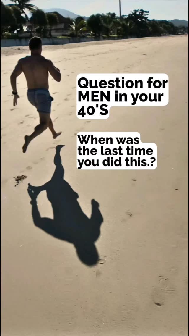 Maintaining the ability to sprint or run ask fast as you can in your 40s demands significant effort but this investment is worthwhile even if you rarely need to sprint—much like insurance, it prepares you for unexpected demands, enhances overall vitality, and prevents regret in emergencies.
The payoff includes sustained physical resilience against aging, boosted confidence, and the freedom to engage spontaneously in life's active moments.
While some men lose this skill due to neglect, injuries, or health issues, viewing the upkeep as optional undervalues its profound, if infrequent, benefits, making proactive maintenance a smart choice for long-term well-being.
.
#fitness #workout #menover40