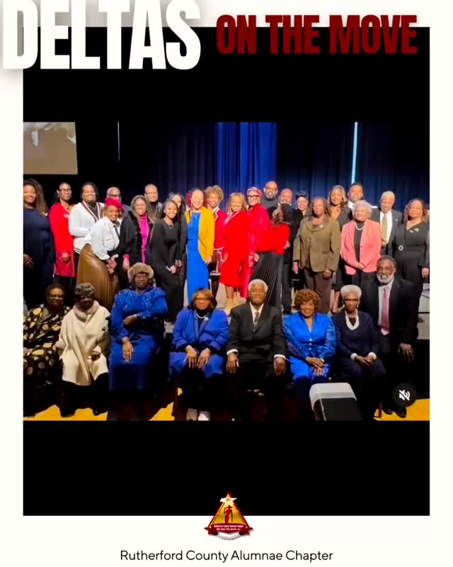 This past weekend was truly unforgettable, as Rutherford County united to commemorate Dr. Martin Luther King Jr's lasting impact at the NAACP MLK Breakfast and MLK March! #rcacdeltas #dst1913 #deltasigmatheta #mlk