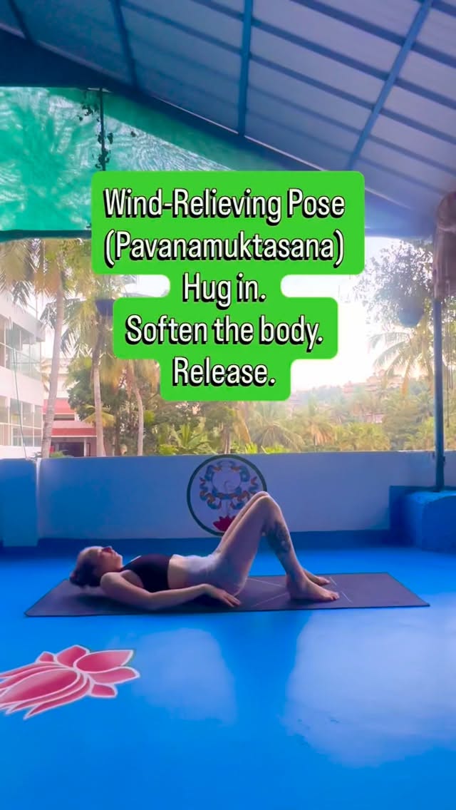 Day 27 of 31 days of yoga 🧘♀️
Wind-Relieving Pose gently massages the abdominal organs and releases tension in the lower back.
This pose supports digestion, eases bloating, and encourages relaxation and breath awareness.
Draw in. Let go.
#2026 #challenge #health #wellness #yoga