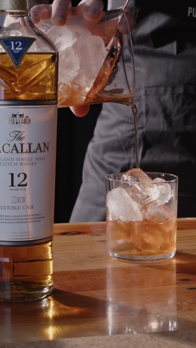 🏴🥃 The perfect Old Fashioned cocktail for burns night!