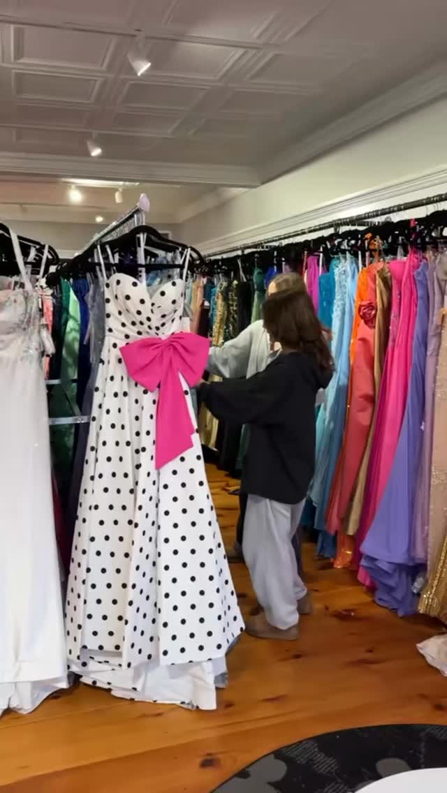 Book appointments at sabrinastyle.com! Go follow our tiktok for new posts weekly 💕#prom #boutique #ct