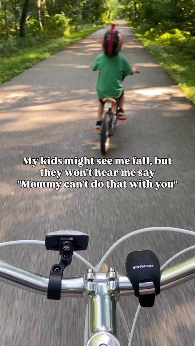 I’ll always be a kid with them ❤️ even if that means busting open my ankle on a scooter trying to do tricks 🤣