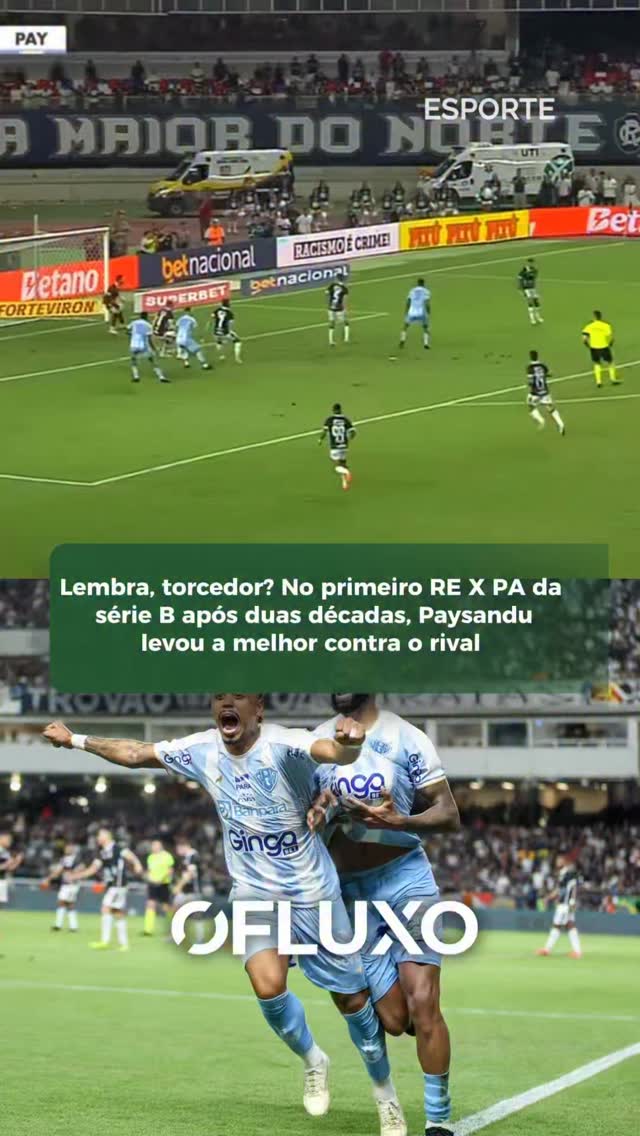A última vitória do Paysandu contra o Remo aconteceu no 1º turno da Série B no ano passado. O Leão estava melhor posicionado na tabela, mas em campo, foi o papão que levou a melhor.
Se não fosse Marcelo Rangel, o placar teria sido maior! Lembra, torcedor?
#paysandu #remo #classico #futebol