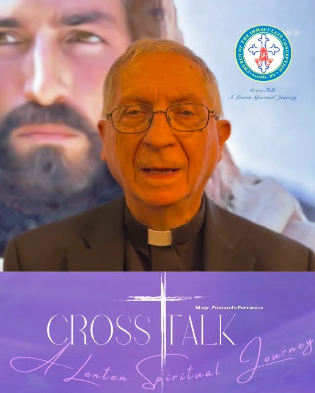 Cross Talk: A Lenten Spiritual Journey | Fasting |
Msgr. Fernando Ferrarese
Lent invites us to rediscover the true meaning of fasting—not merely giving up something, but creating space for God, growing in self-discipline, and opening our hearts to those in need. Through prayer, sacrifice, and reflection, fasting becomes a path that leads us closer to Christ and prepares us for the joy of Easter.
Join us in this spiritual journey of conversion, renewal, and grace during Lent.