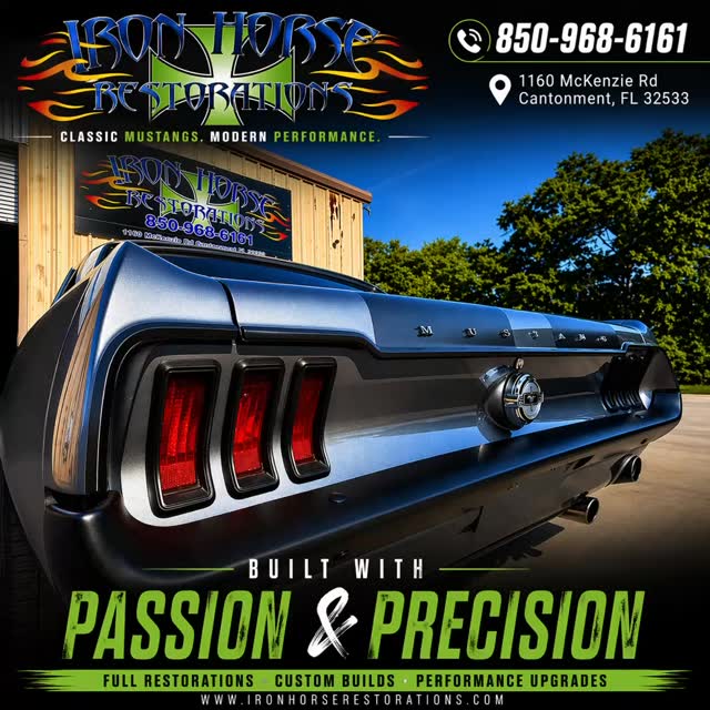 #ironhorserestorations #pensacola #floridalife