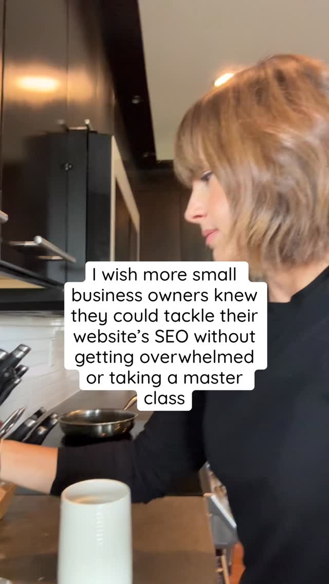 It’s not as hard as you think! Here’s how ?
I’m an SEO-driven website designer with more than 18 years of experience working with small businesses.
My main job: helping your brand get found and chosen by your ideal customer ?
I can only work on so many websites a year, but I want to help as many small businesses as possible!
That’s why I created a downloadable freebie on my website that’s dedicated to walking you through the process of improving your website’s SEO.
My DIY SEO & AI Search Checklist is formatted as a step-by-step guide to make the process as easy as possible.
This checklist walks you through the SEO basics that actually help your small business get found online.
If you’re willing to put the time and energy in, I promise you will see tangible results!
Download the checklist on my website ☺️
Studioa-designs.com/freebies
#SEOTips #SmallBusinessWebsite #SmallBusinessMarketing #SEOHelp #IowaSmallBusiness