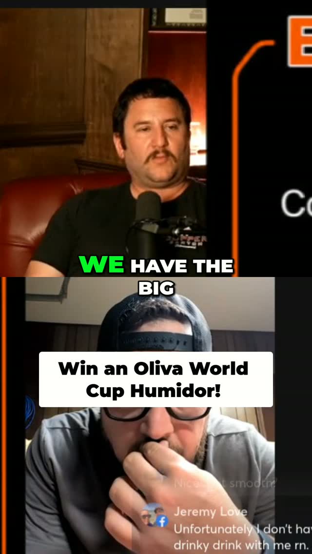 Win a World Cup humidor with 24 Melanio cigars! Imagine the USA in the finals. That's the dream scenario for our World Cup final party. #CigarGiveaway #WorldCupParty #OlivaCigars #MelanioMaduro #CigarLover #WinBig #DreamScenario #USAinFinals