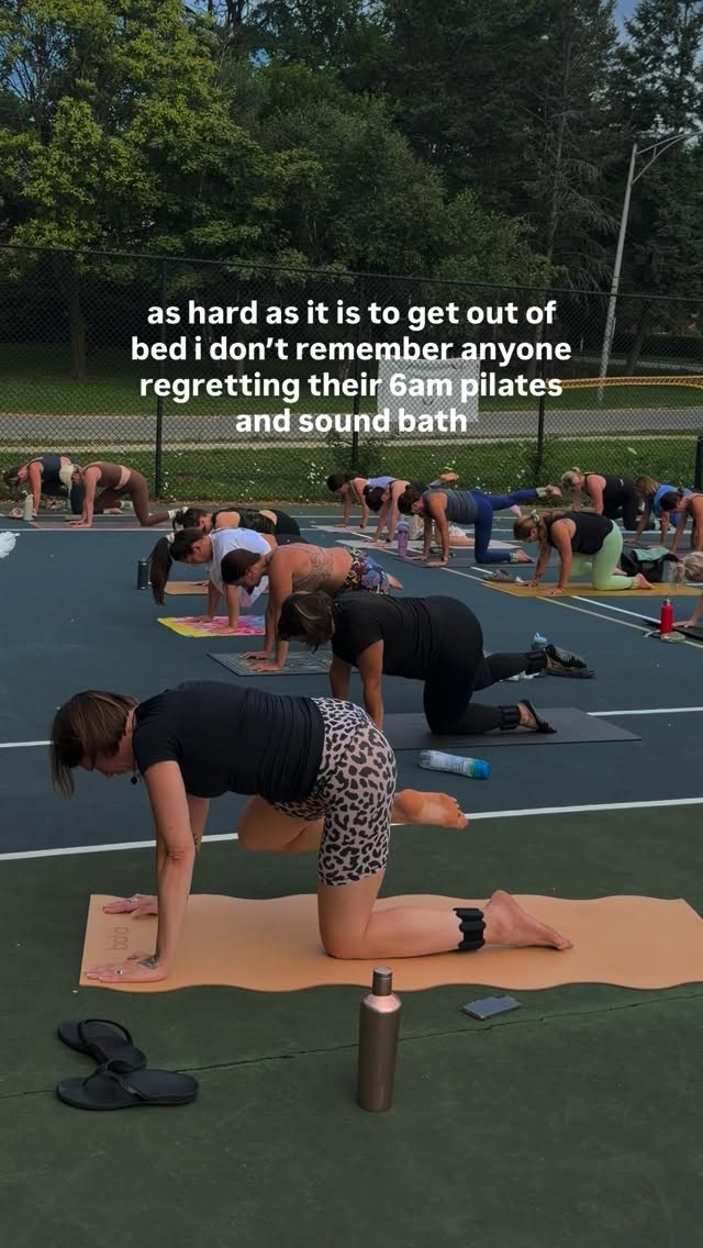 Especially when it’s the most perfect weather and you leave with coffee, matcha, eye patches, and lowered cortisol.
Call me crazy, but it’s also free.
JOIN US AT THE NEXT ONE. ⤵️
CHICAGO: Comment SUMMER
CHARLOTTE: Comment INVITE