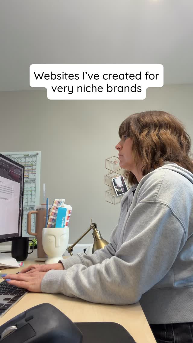 Unique brands like this might be my favorites to work with ?
I love the creativity that can really make these brands stand out as one of a kind.
From kids music classes to a mini highland cow farm, I love the variety of small businesses that come to me for brand and website design services!
Follow to see more of my work, or check out my website ☺️
Studioa-designs.com
#SmallBusinessWebsite #SmallBusinessBrand #WebsiteDesigner #SmallBusinessWebsiteDesign #IowaSmallBusiness