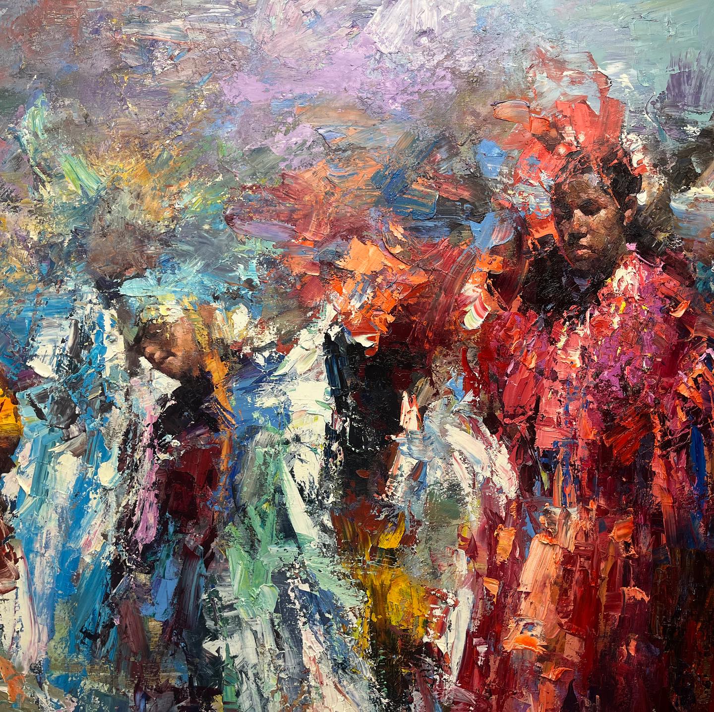 🔥 Opening in 2 Days!
Jove Wang: Spirit of the American West. October 18 - November 16
RSVP via the link in the bio!
American Legacy Fine Arts cordially invite you to join us for a special reception celebrating Jove Wang’s solo exhibition Spirit of the American West.
Please mark your calendar for Friday, October 18 at 5:00 pm.
�Your presence will make this event even more exceptional!
“Through his art, Wang conveys not only the physical attributes of the landscapes, but also the spirit of adventure, resilience, and freedom that defines the American West.”
-Elaine Adams, Gallery Director
Painting by Jove Wang @jove.wang.58
“Native American Grand Event”
Oil on linen, 48” x 48”
Painting available through American Legacy Fine Arts.
#jovewangart #westernart #artexhibitions #pleinairpainting #pleinairartist
#contemporarytraditionalart #traditionalrealism #outdoorpainting #rodeoart #cowboy #pasadenaartist #outdoorpainter #classicart #westernartca #artcollection #americanart #artforthehome