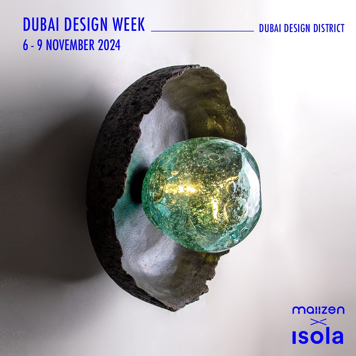 ✨ We are thrilled to present our new collections, *Soul*, *Aqua*, and *Asea*, curated by Isola Design at the Downtown Dubai District from November 6th to 9th. 
We would be delighted to see you there! 🤗
📍 Isola Design at Downtown Design c/o Waterfront
.
.
.
.
.
#isoladesign 
#dubaidesignweek 
#isoladesigndistrict #isoladesigncommunity
#dubai #dubaidesigndistrict 
#lightingcollection 
#dubaidesign 
#maiizen
#collectibledesign