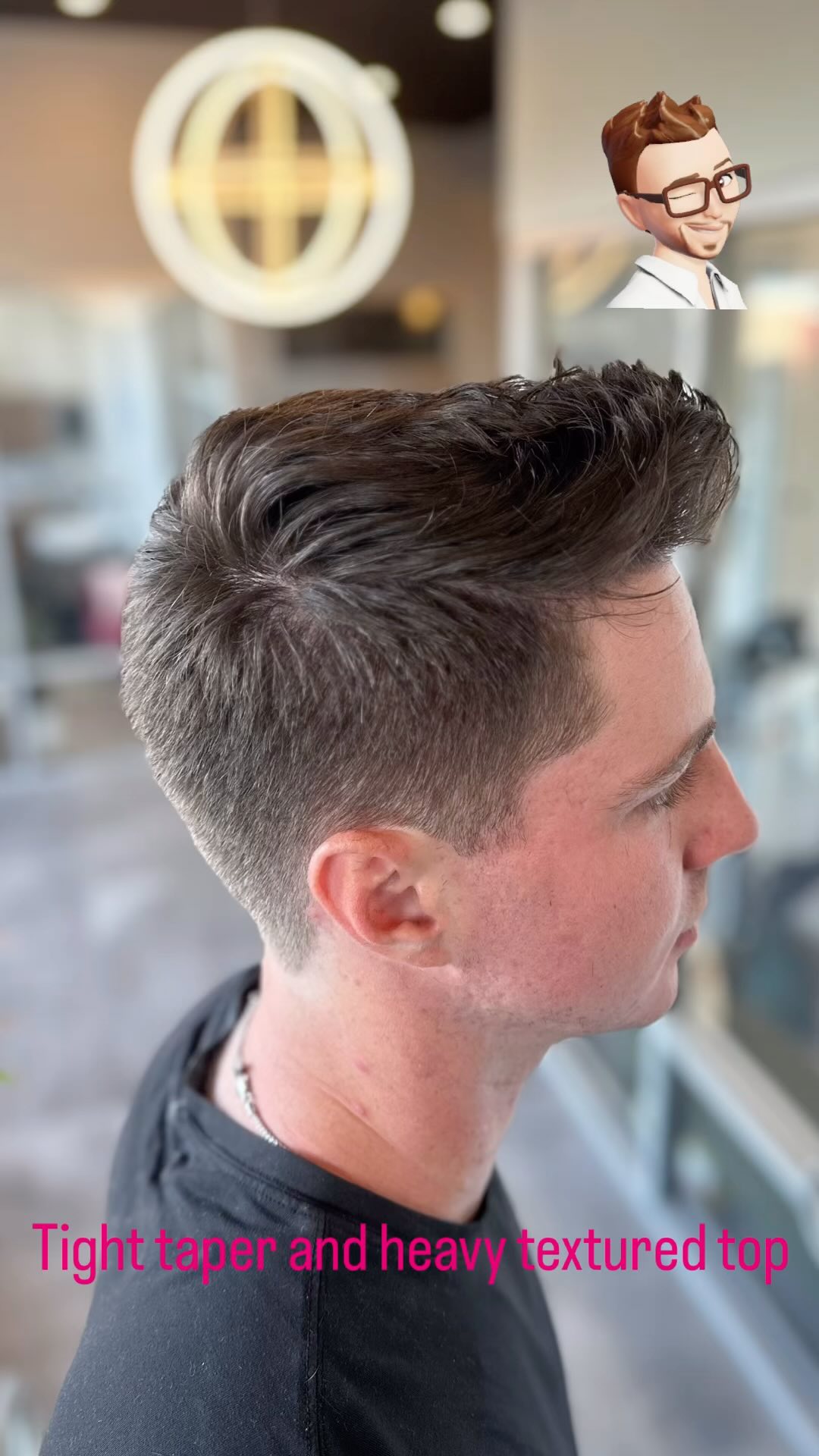 Tight taper with heavy textured top#dattilohair#andismaster #hittorihanzoshears #branfordsalonsuites#branfordconnecticut #branfordsalons#modernsalon