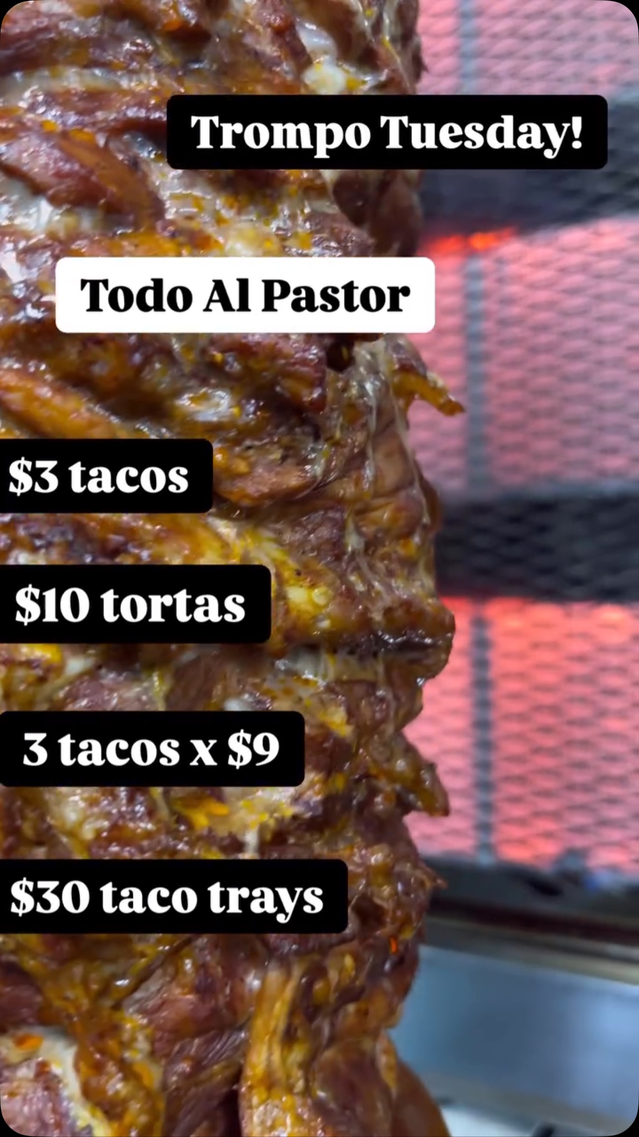 cada Martes y Jueves!
#tortatruck #trompo #alpastor #tacotuesday #tortathursday #mexicanfood #jerseycity #unioncity #hoboken #northbergen #weehawken #westnewyork #hudsoncounty #catering #njcatering