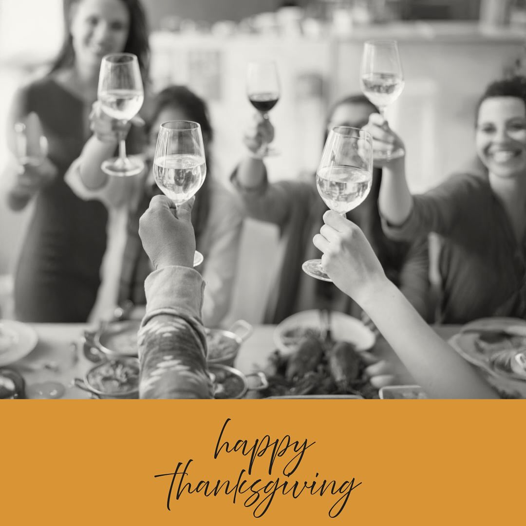 ?HAPPY THANKSGIVING!?
We are so thankful for each and every one of you. We hope you have a joyous and happy day today, whatever it brings you!
We are closed today so our staff can spend time with their friends and family.
Tomorrow, we will be open regular hours, 11 AM to 6 PM with two-for-one tastings, $10 off gift baskets, and special bundles!