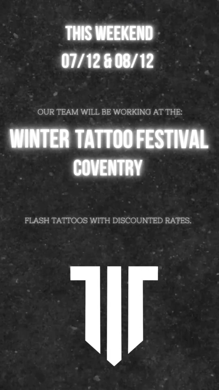 This weekend our brilliant team will be working at @wintertattoofestivaluk .
Come to visit us and win a free gift.
#tattoos #tattooist #tattooart #tattooartist #coventrytattoo #tattoocoventry #besttattoos #tattooconvention #westmidlandstattoo