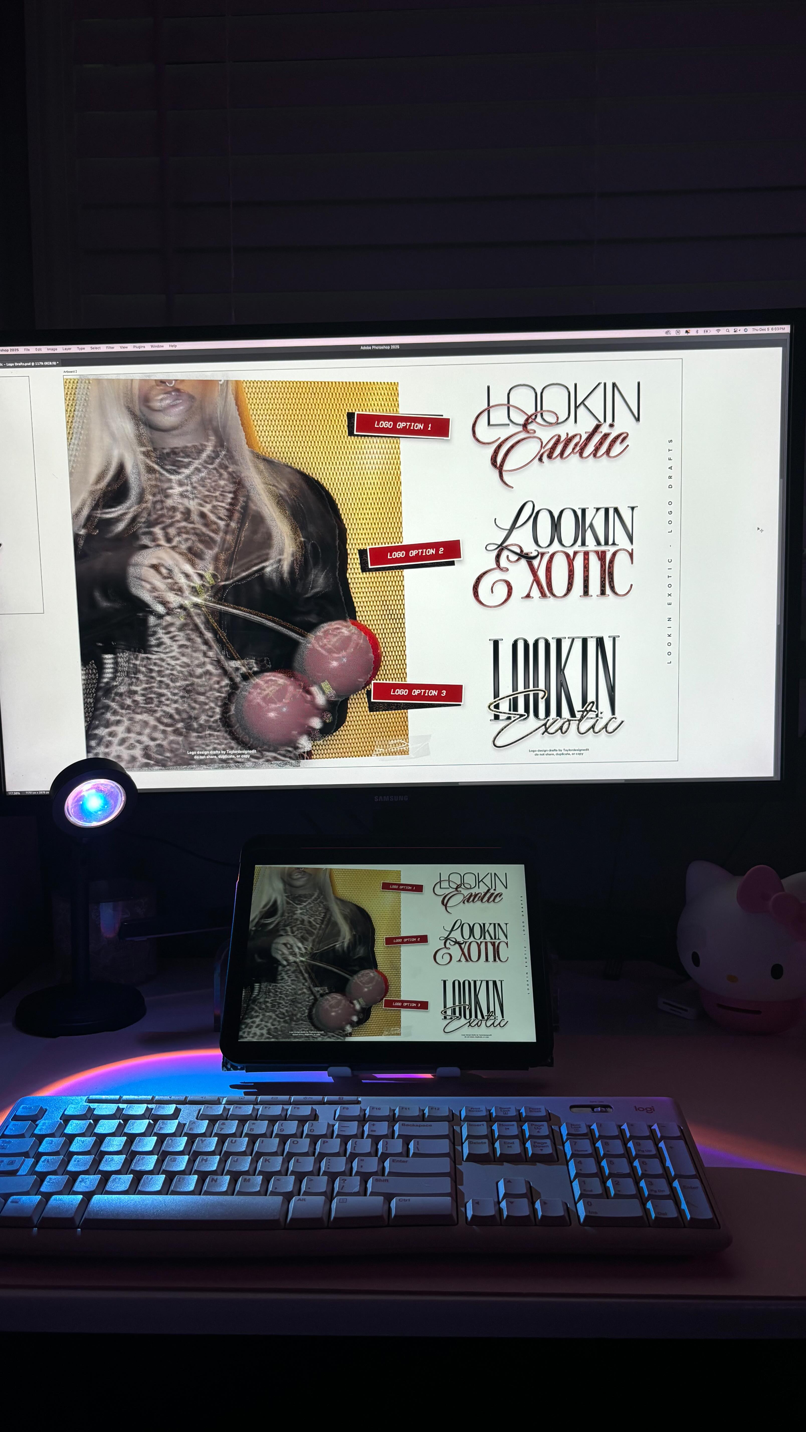 feminine, classy logo drafts for Lookin Exotic 😍🍒
help my client decide! which logo option do you LOVE the most? comment down below ⬇️
december bookings are open - we’re currently accepting clients! visit our website for more details on how to work with us, or follow the steps below:
❤︎ interested in working together?
• click web link in bio
• click “work with me” option
• review our services, requirements + all policies
• prepare all the necessary details for service(s)
• book a service :)
instead of waiting until January to improve your branding, let’s get started now! i’m here to help <3
message me for any questions!
-
💌 ; taylordesigneditt@gmail.com
🔗 ; www.taylordesignedit.com
follow @taylordesignedit for more content & projects like this!
tags:
#graphicdesigner #branddesigner #websitedesign #canva #hairbrand #hairstylist #atlwigstylist #wiginstall #lashtech #lashextensions #customdesign #instagramdesign #canvatemplate #booknow #etsyflyer #nailtech #designwithme #socialmediaflyer #mua #makeupartist #blackgirl #booknow #lashwithme #gfx #graphicdesign #canvadesign #Canvatutorial #acuitysitedesign