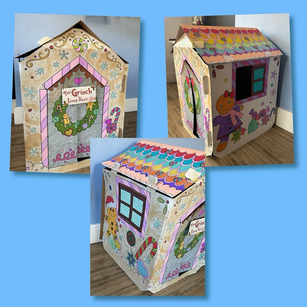 ๐The Grinch now has his own house made by our amazing staff and young people!๐